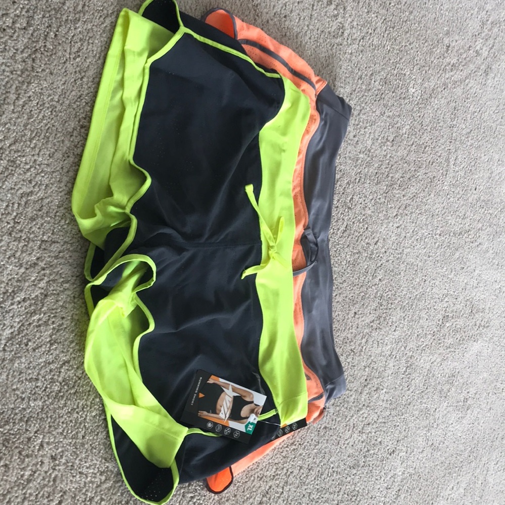 Set of exercise shorts. Brand new great colors.